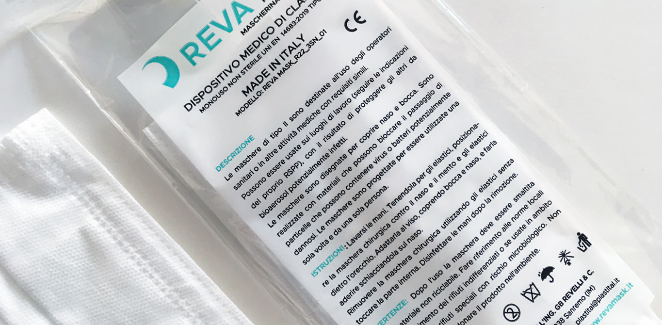 Confezione Reva Mask